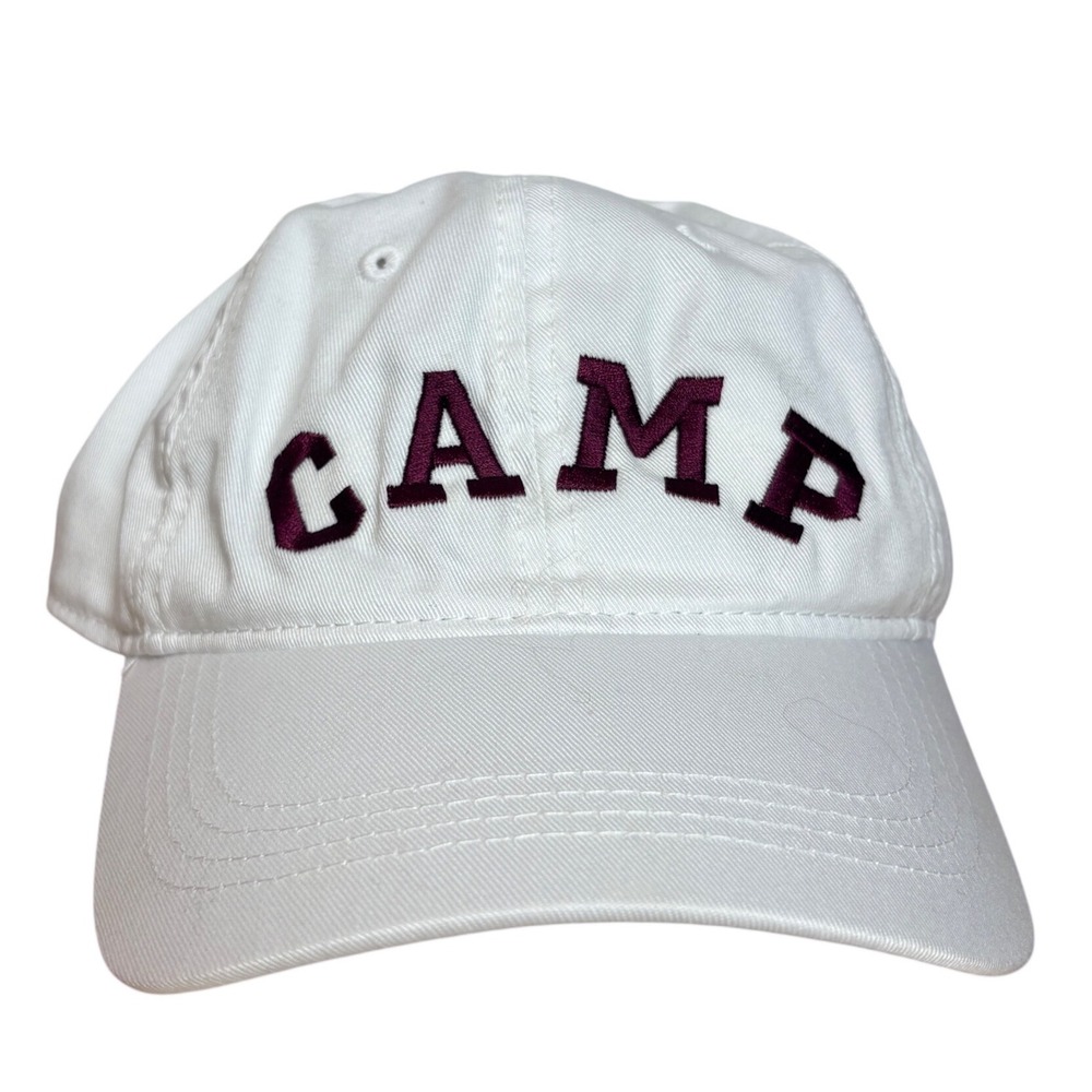 OC Outdoor Cap Texas A&M Aggies CAMP White Maroon Adjustable Dad Hat Ballcap